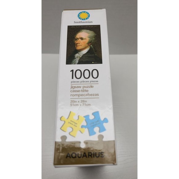 NEW Aquarius Select Smithsonian Alexander Hamilton Constitution 1000 pc puzzle - Picture 3 of 4